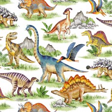 Dinosaurs 2091-11142 White