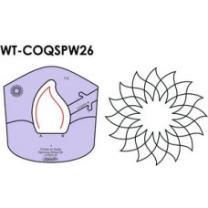 Westalee Template Spinning Wheel COQSPW26 Low Shank