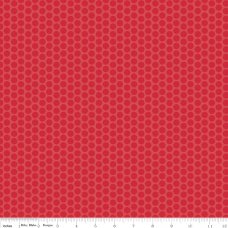 Honeycomb Dot C810-81 red