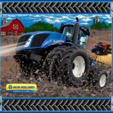 New Holland tractor panel