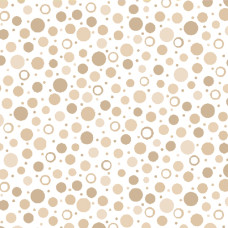 Sorbets 23690 A taupe dots